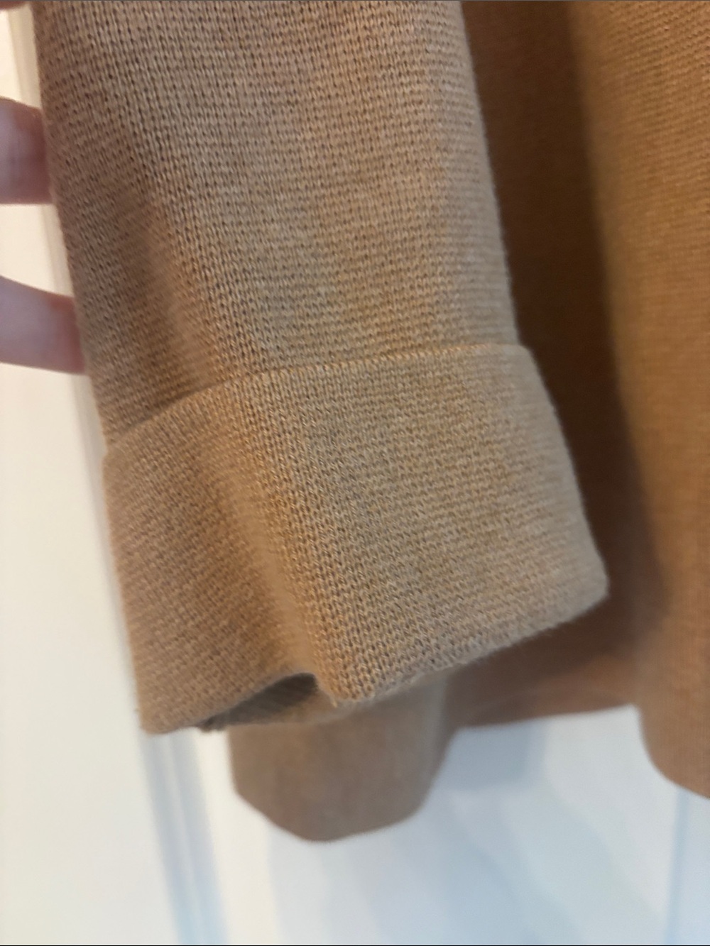 J. Crew Women's Camel cotton Knit Blazer Coat - Picture 5 of 6